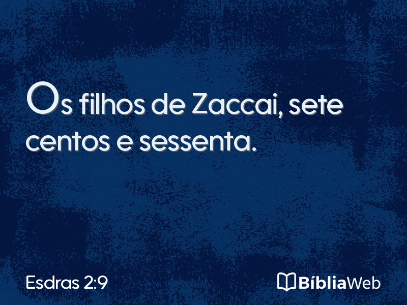 Esdras 2:9 em imagem para compartilhar