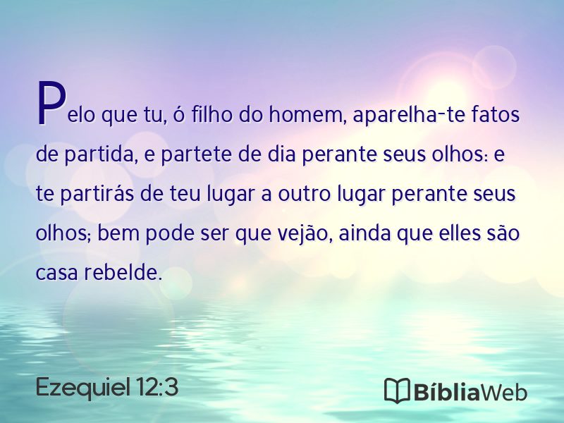 Ezequiel 12:3 em imagem para compartilhar