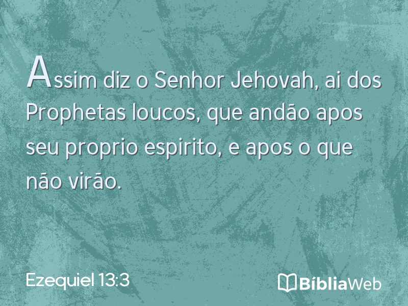 Ezequiel 13:3 em imagem para compartilhar