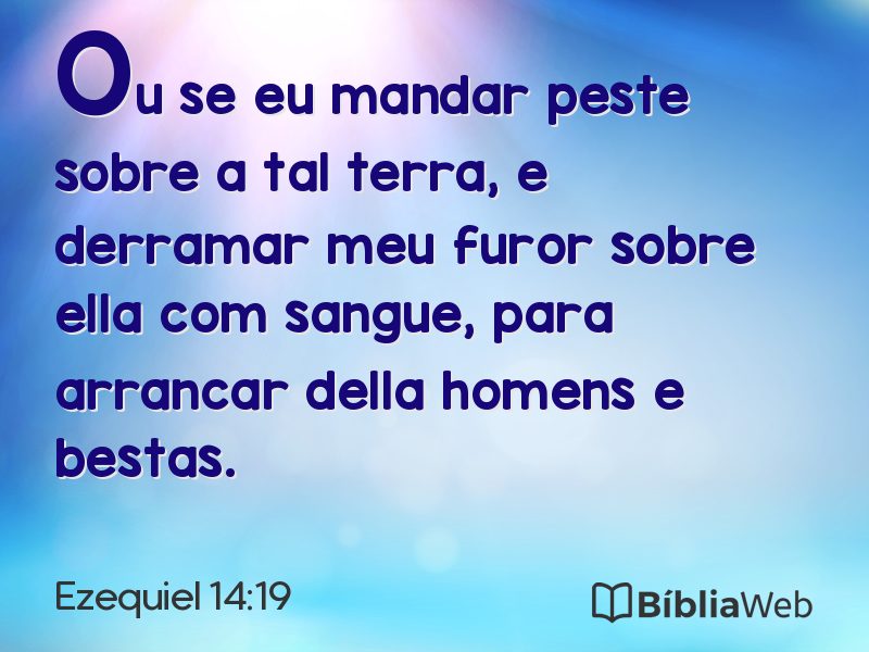 Ezequiel 14:19 em imagem para compartilhar