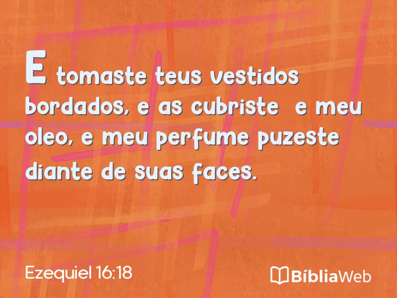 Ezequiel 16:18 em imagem para compartilhar