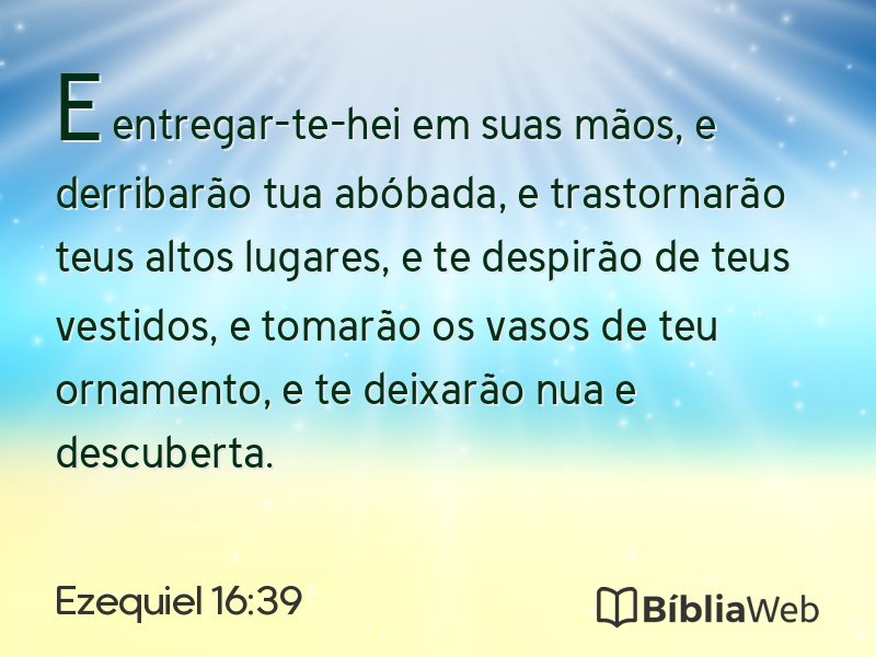 Ezequiel 16:39 em imagem para compartilhar