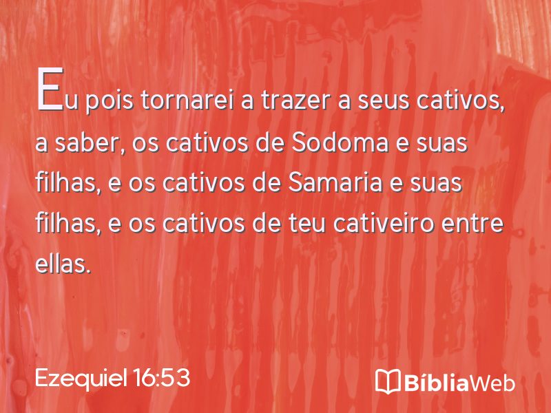 Ezequiel 16:53 em imagem para compartilhar