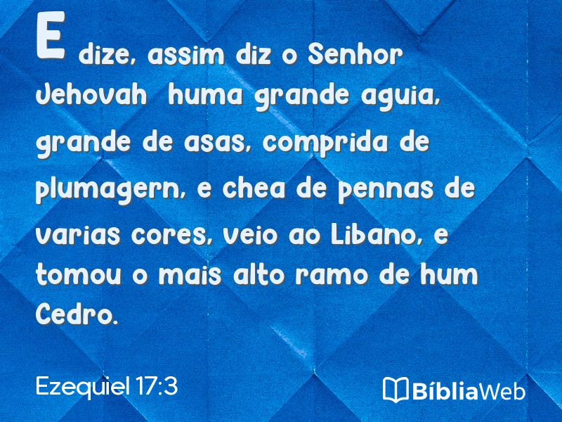 Ezequiel 17:3 em imagem para compartilhar
