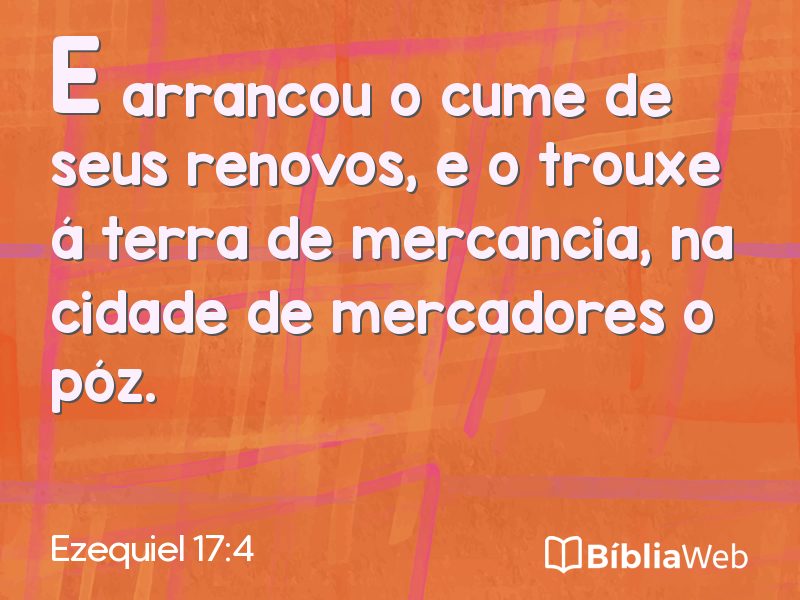 Ezequiel 17:4 em imagem para compartilhar