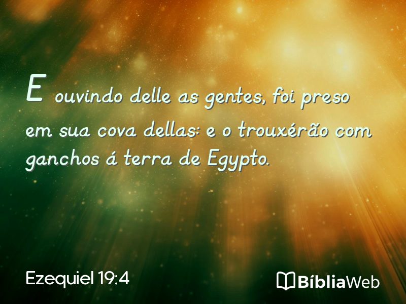 Ezequiel 19:4 em imagem para compartilhar