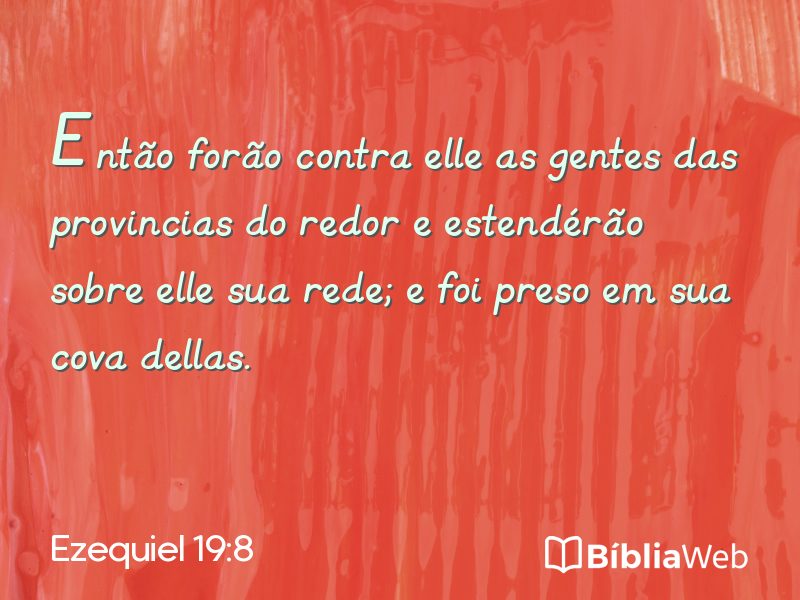 Ezequiel 19:8 em imagem para compartilhar