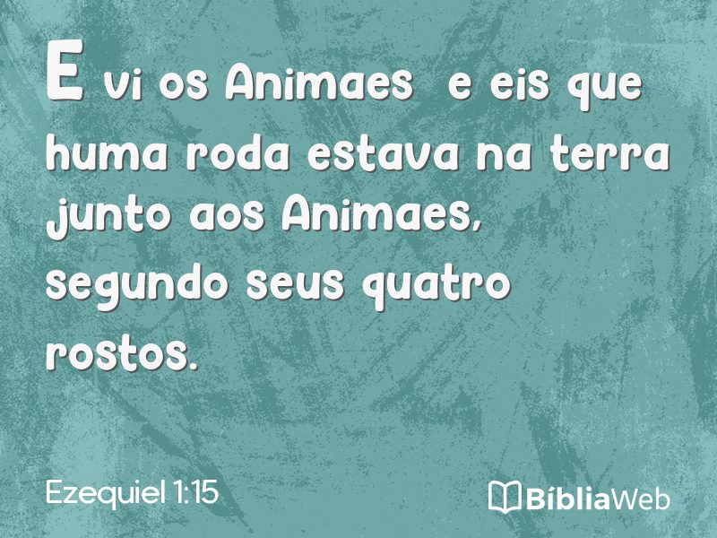 Ezequiel 1:15 em imagem para compartilhar