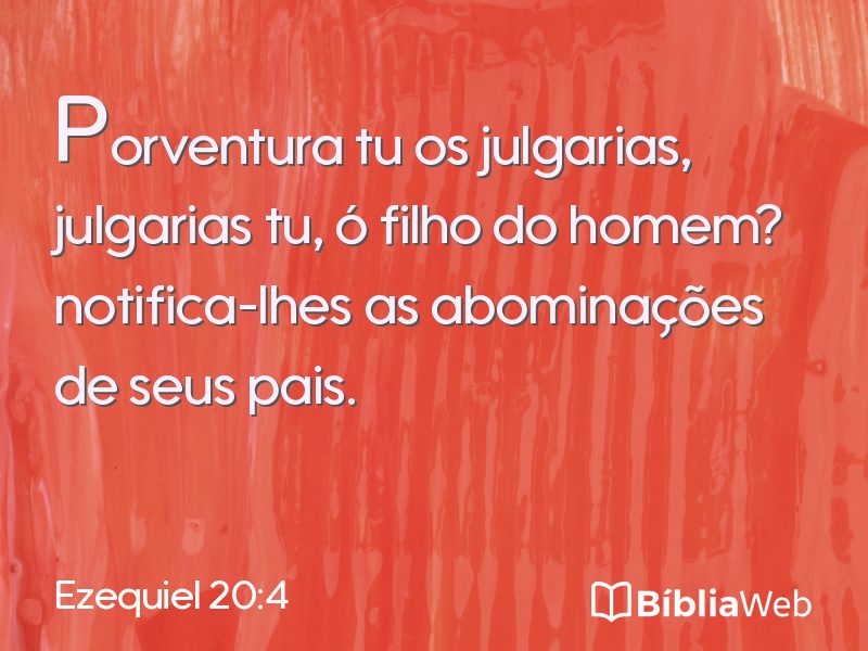Ezequiel 20:4 em imagem para compartilhar