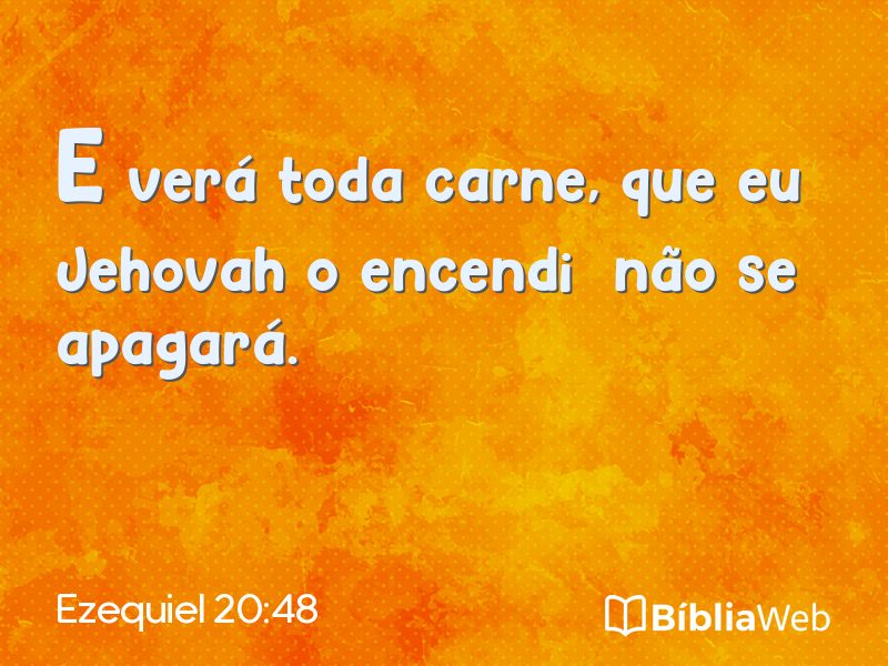 Ezequiel 20:48 em imagem para compartilhar
