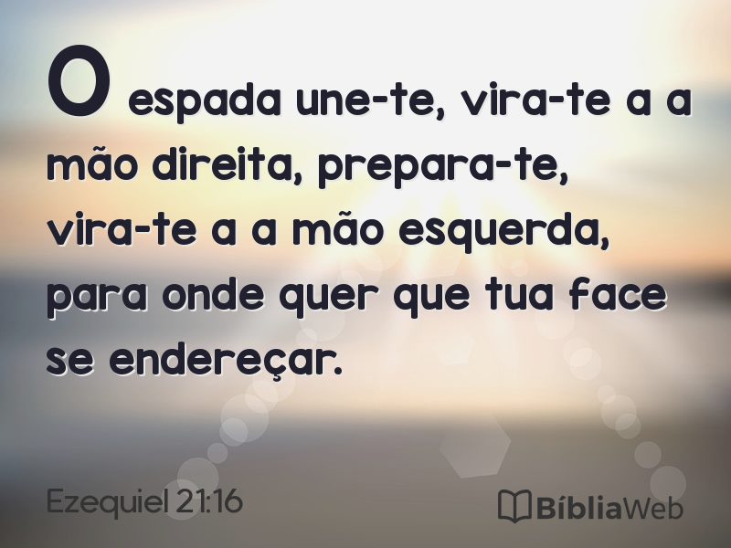 Ezequiel 21:16 em imagem para compartilhar