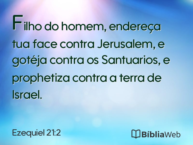 Ezequiel 21:2 em imagem para compartilhar