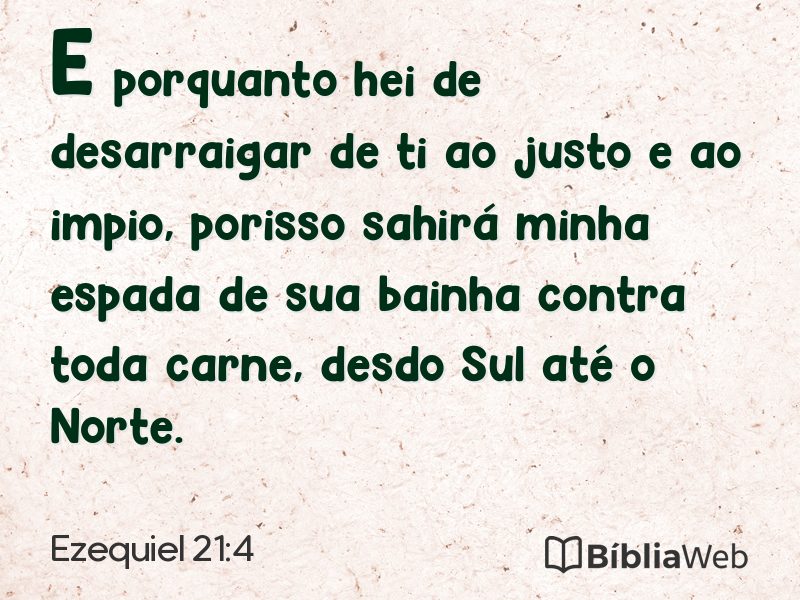Ezequiel 21:4 em imagem para compartilhar