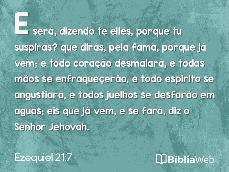 Ezequiel 21:7 em imagem para compartilhar