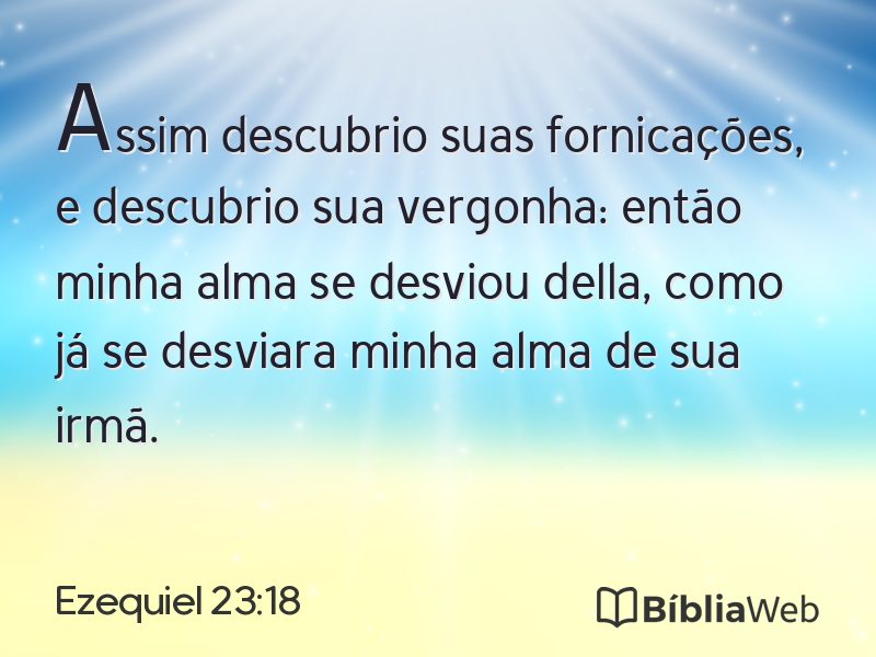 Ezequiel 23:18 em imagem para compartilhar