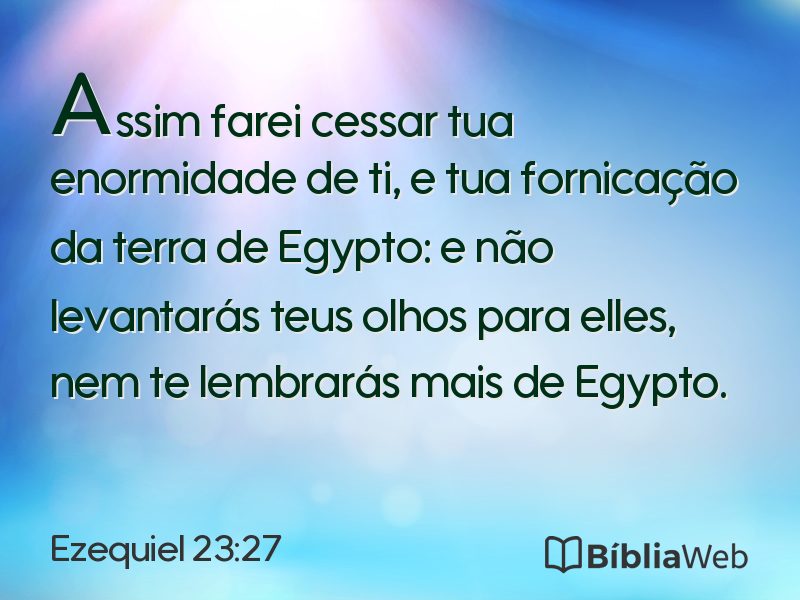 Ezequiel 23:27 em imagem para compartilhar