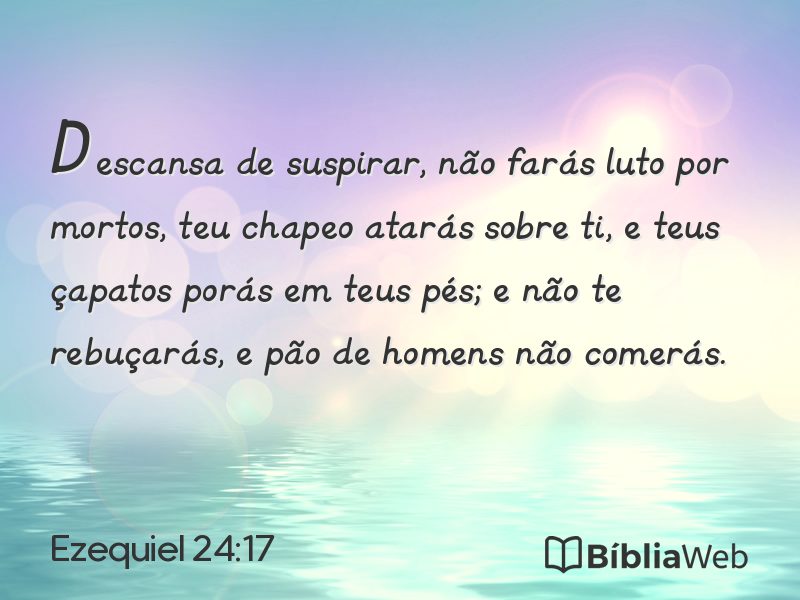 Ezequiel 24:17 em imagem para compartilhar