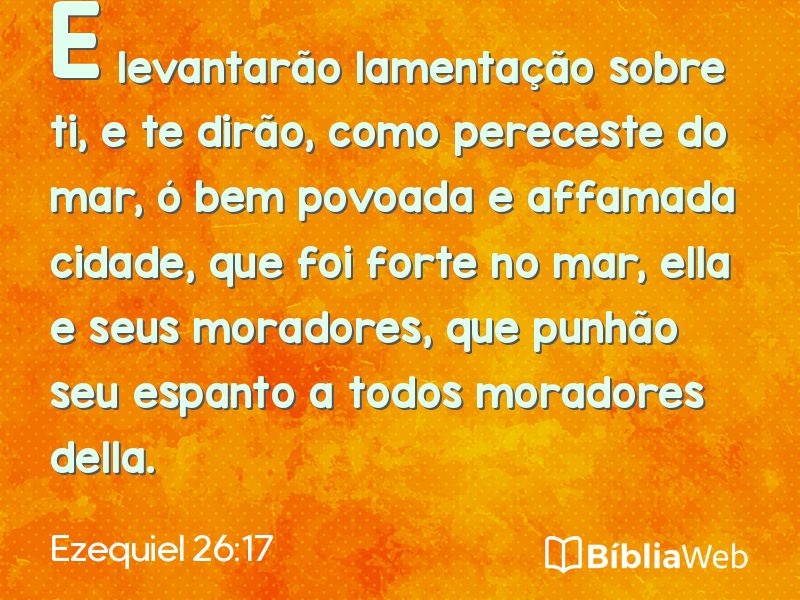 Ezequiel 26:17 em imagem para compartilhar