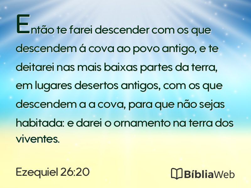 Ezequiel 26:20 em imagem para compartilhar