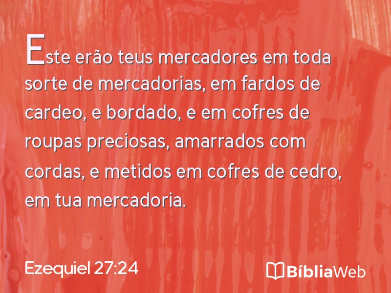 Ezequiel 27:24 em imagem para compartilhar