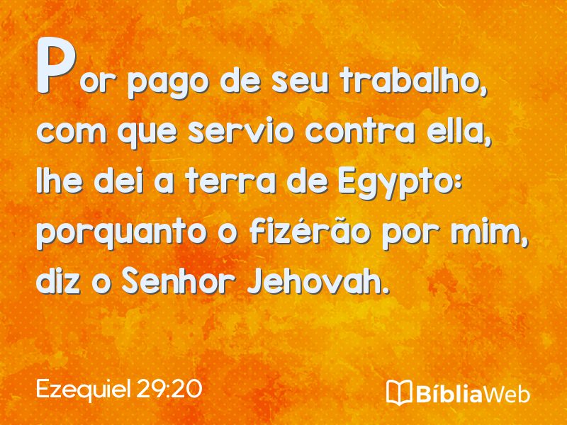 Ezequiel 29:20 em imagem para compartilhar