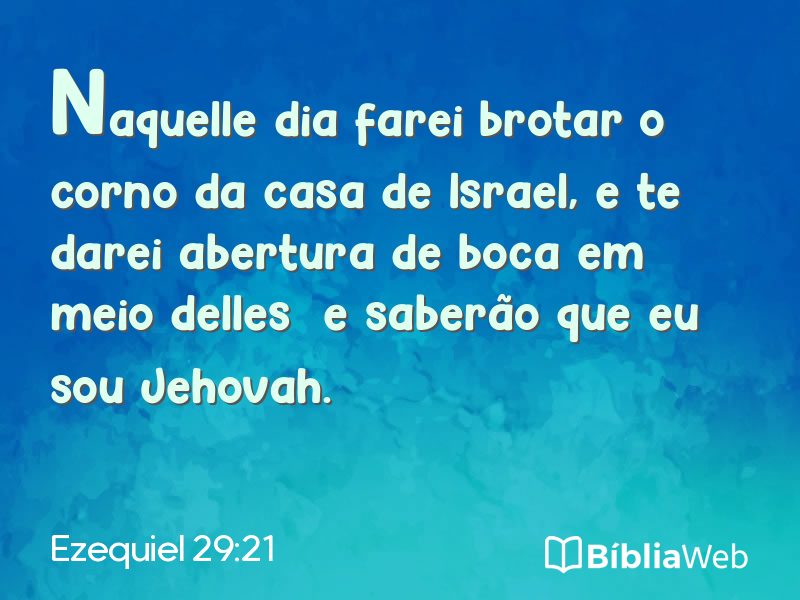 Ezequiel 29:21 em imagem para compartilhar