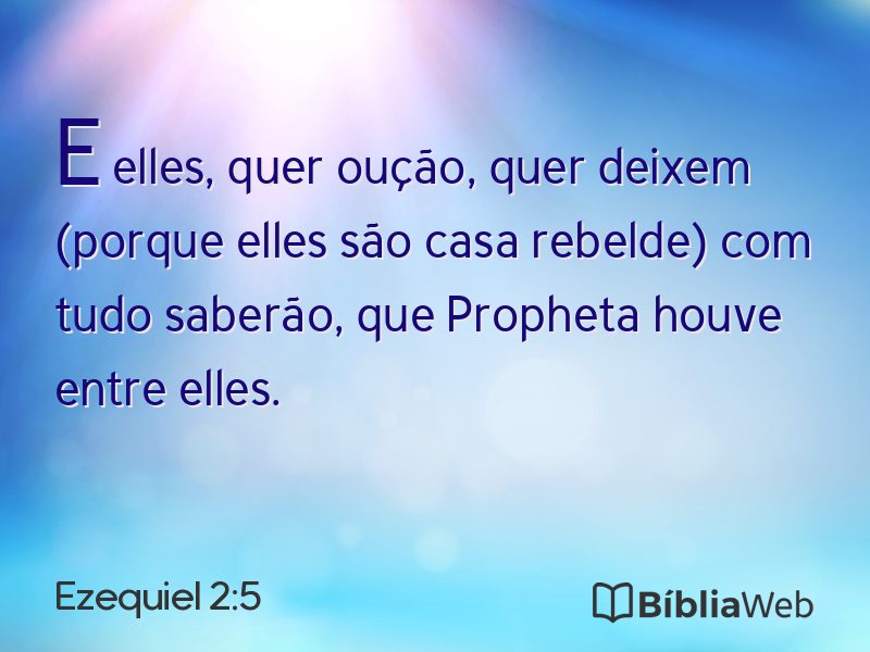 Ezequiel 2:5 em imagem para compartilhar