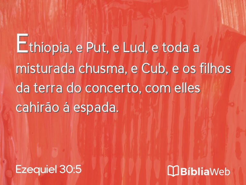 Ezequiel 30:5 em imagem para compartilhar