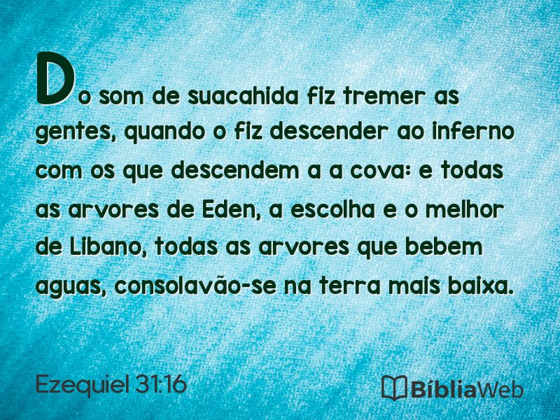 Ezequiel 31:16 em imagem para compartilhar