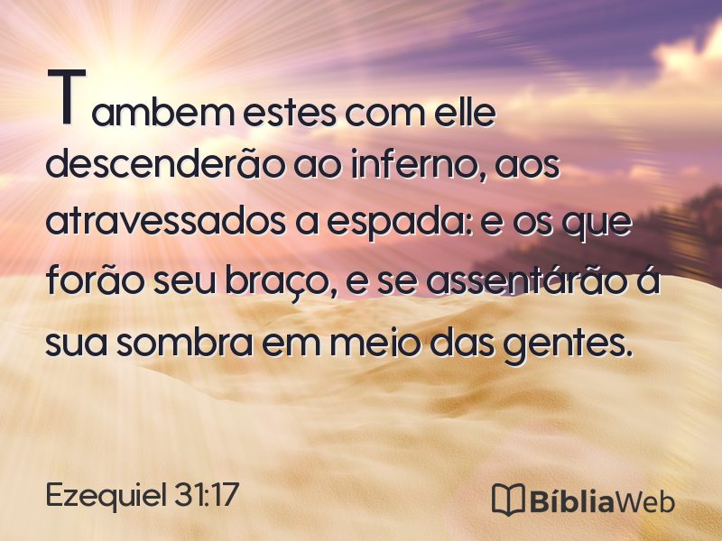 Ezequiel 31:17 em imagem para compartilhar