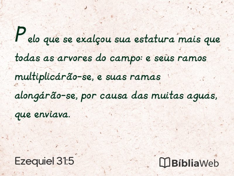 Ezequiel 31:5 em imagem para compartilhar