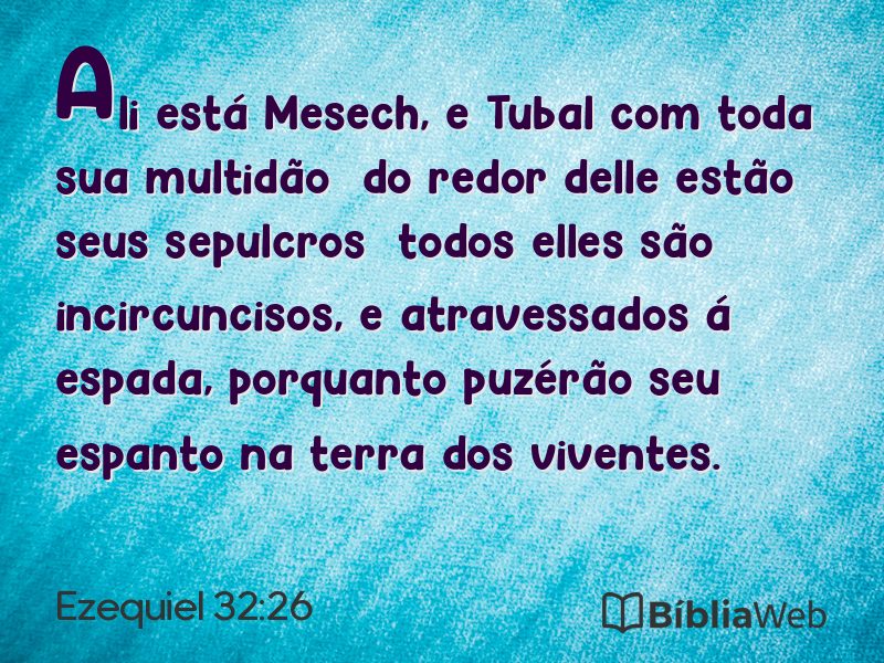 Ezequiel 32:26 em imagem para compartilhar