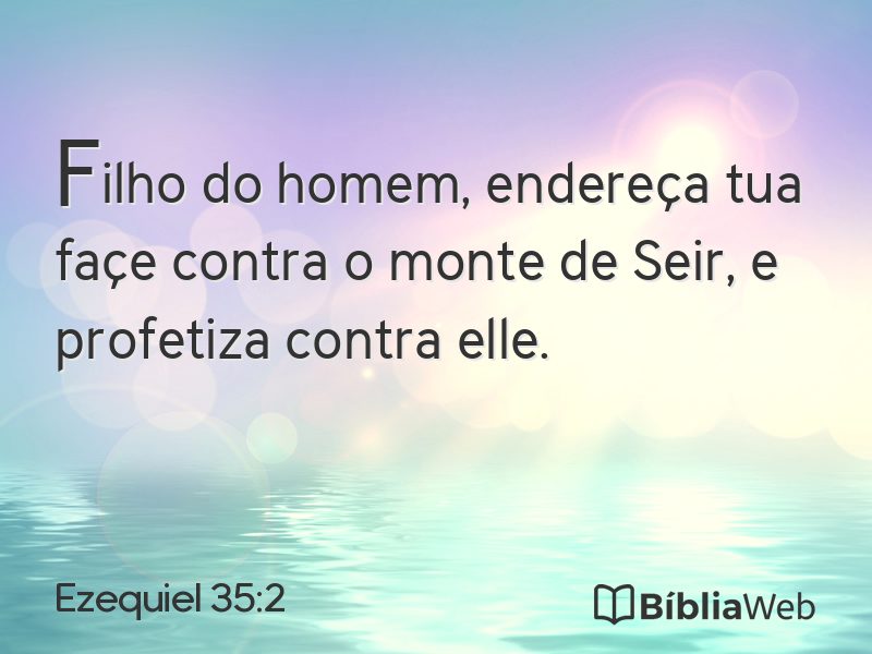 Ezequiel 35:2 em imagem para compartilhar