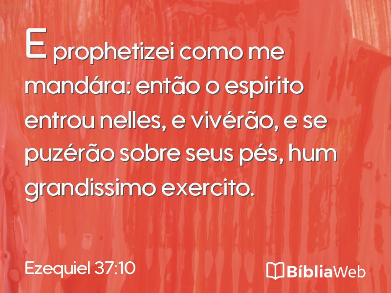 Ezequiel 37:10 em imagem para compartilhar