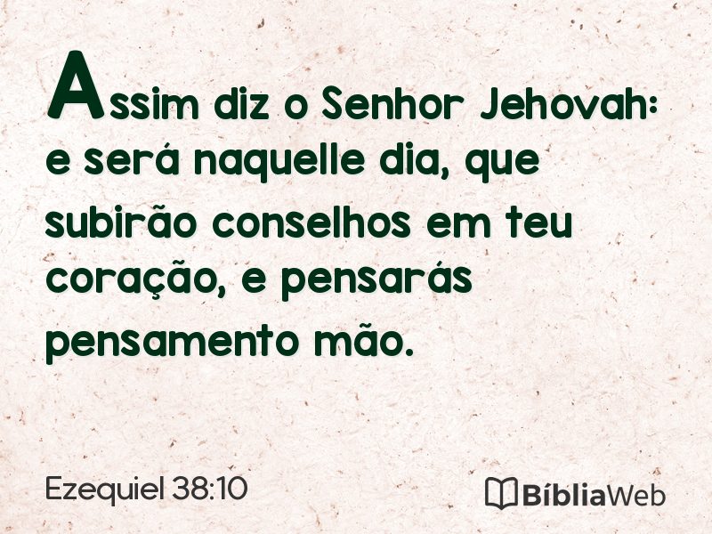 Ezequiel 38:10 em imagem para compartilhar