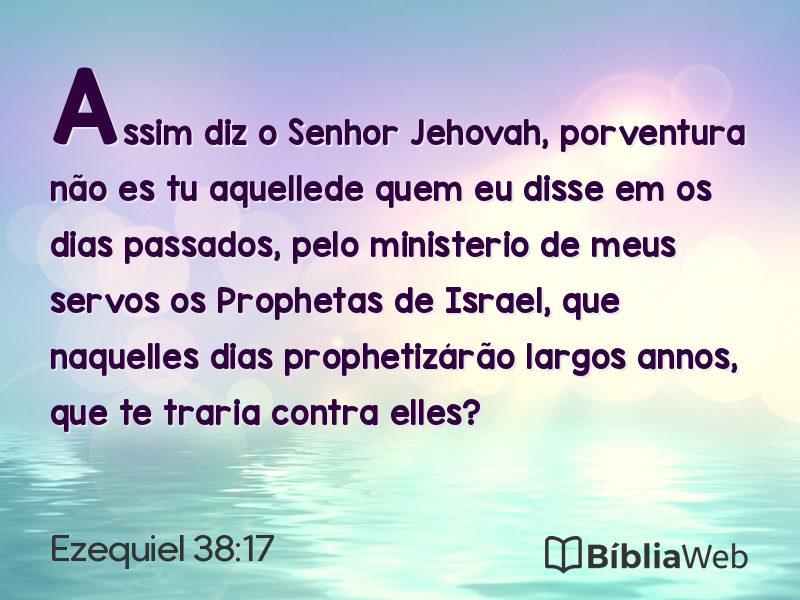 Ezequiel 38:17 em imagem para compartilhar