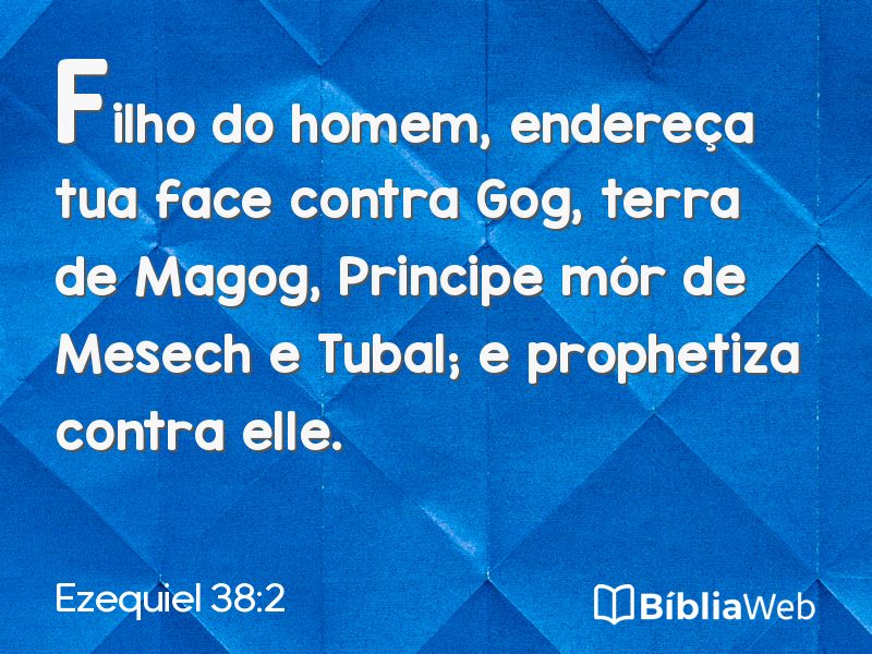 Ezequiel 38:2 em imagem para compartilhar
