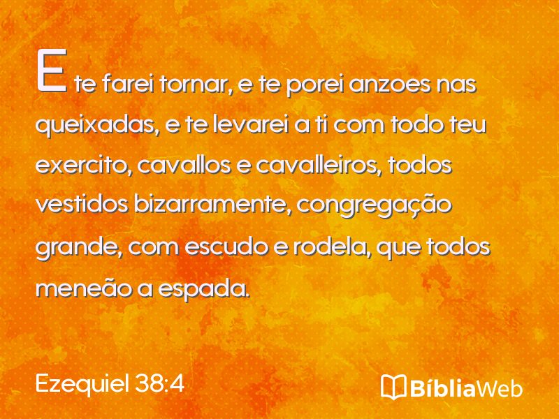 Ezequiel 38:4 em imagem para compartilhar