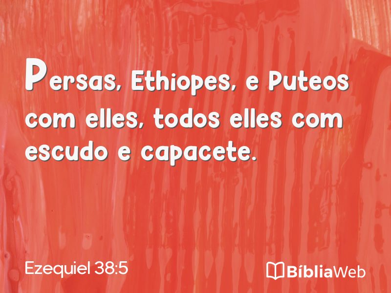 Ezequiel 38:5 em imagem para compartilhar