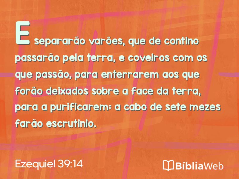 Ezequiel 39:14 em imagem para compartilhar