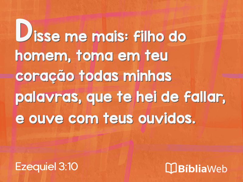Ezequiel 3:10 em imagem para compartilhar
