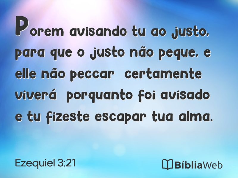 Ezequiel 3:21 em imagem para compartilhar