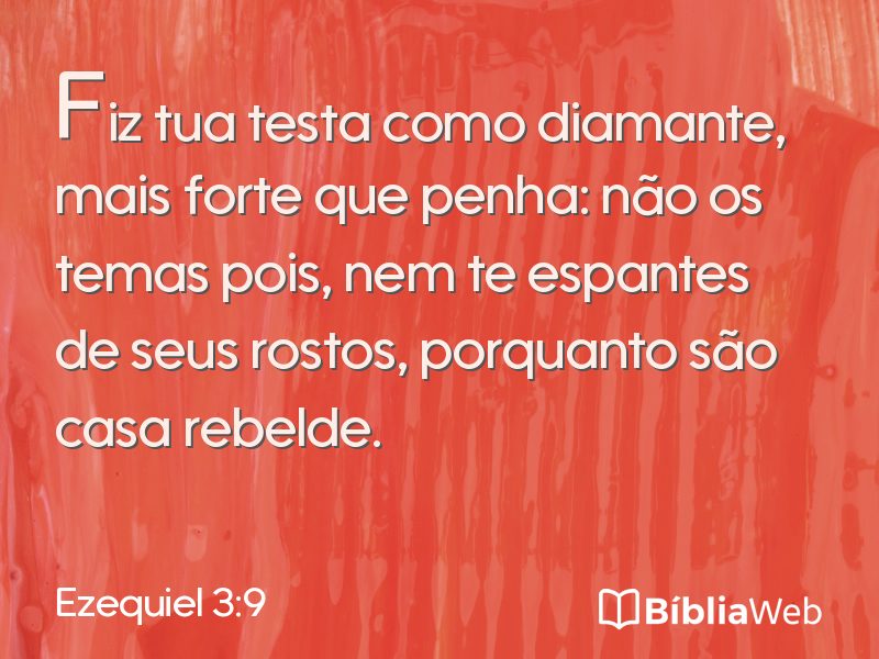 Ezequiel 3:9 em imagem para compartilhar