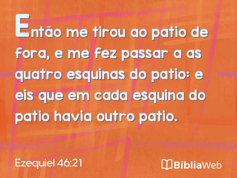 Ezequiel 46:21 em imagem para compartilhar