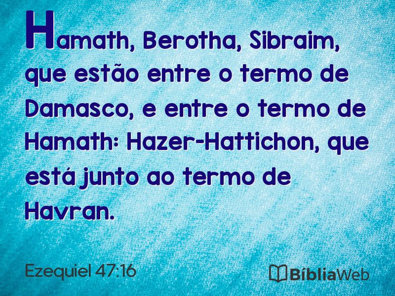 Ezequiel 47:16 em imagem para compartilhar