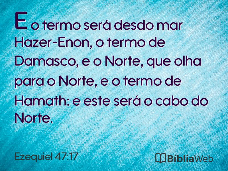 Ezequiel 47:17 em imagem para compartilhar