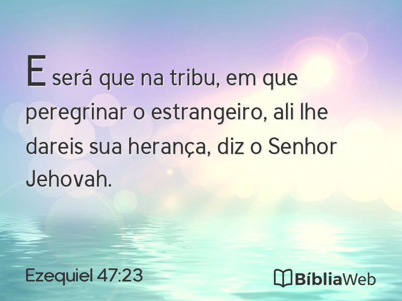 Ezequiel 47:23 em imagem para compartilhar
