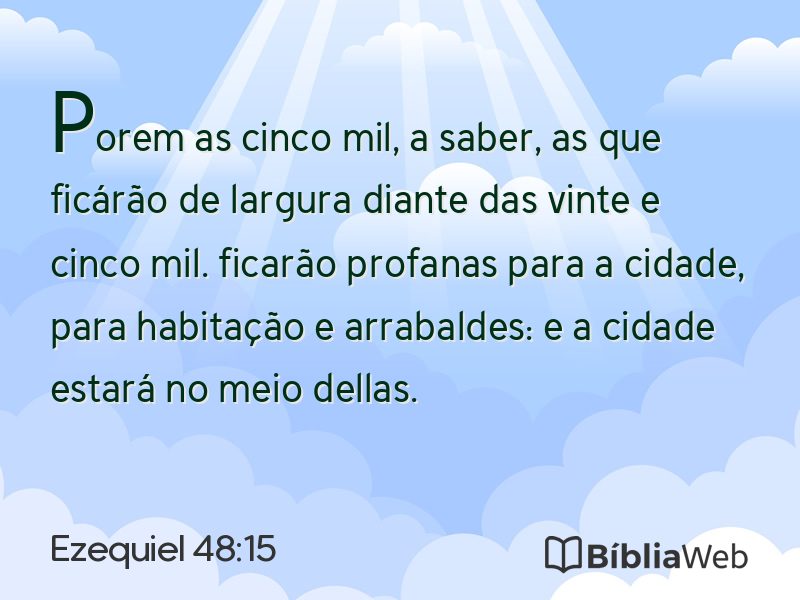 Ezequiel 48:15 em imagem para compartilhar