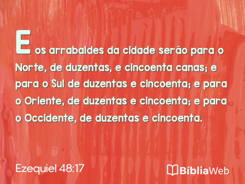 Ezequiel 48:17 em imagem para compartilhar