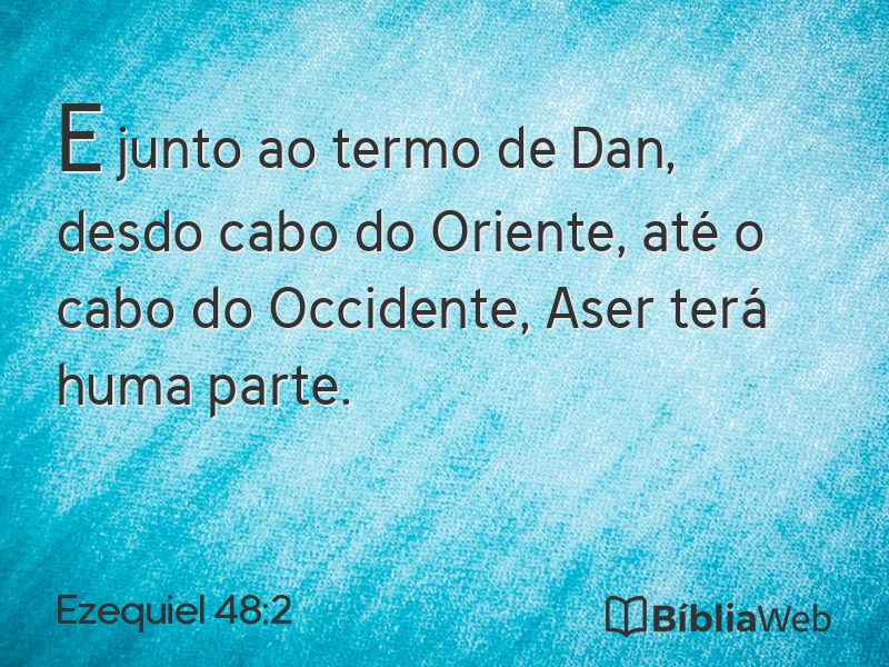 Ezequiel 48:2 em imagem para compartilhar